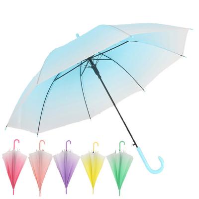 Trimmed Binding Transparent Clear Umbrella